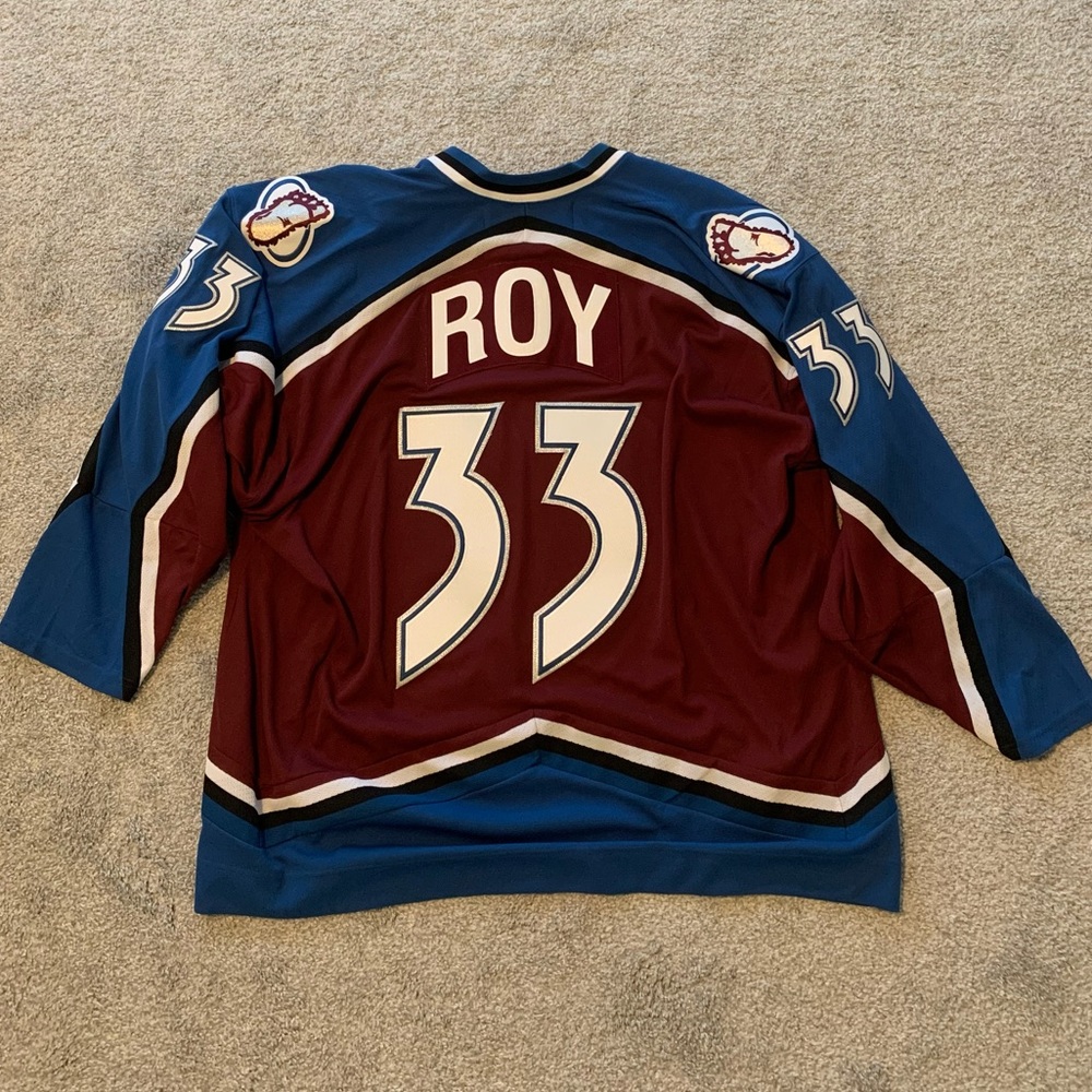 Patrick Roy Colorado Avalanche Jersey Size XXL